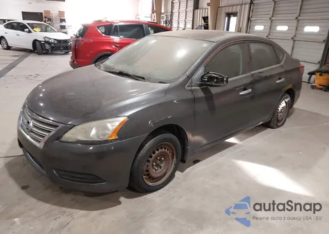 2014 Nissan Sentra S/Sv/Sr/Sl z USA, uszkodzony, nr VIN 3N1AB7AP0EY324522